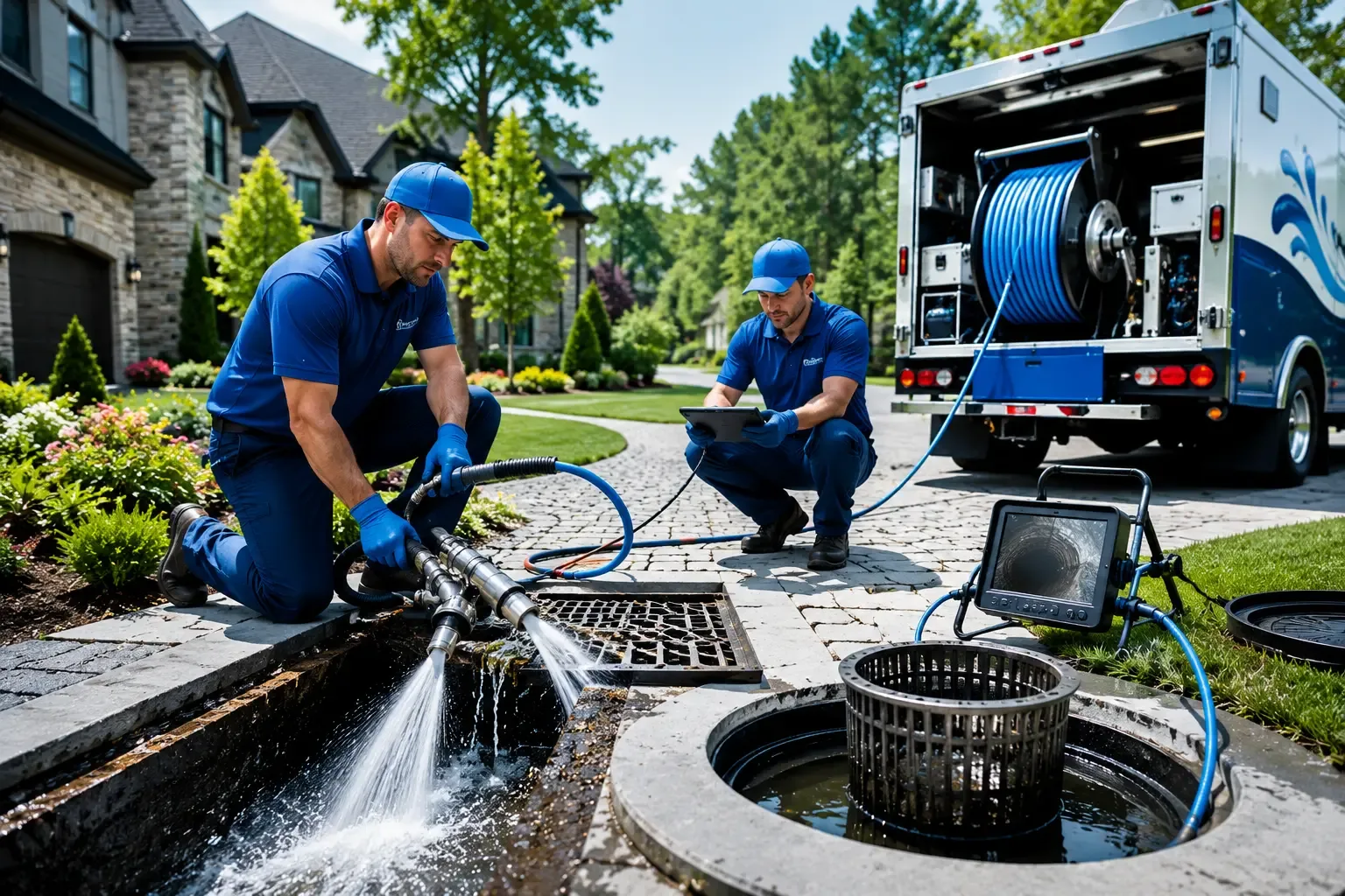Local outdoor drain cleaning professionals in Grand Mound, IA